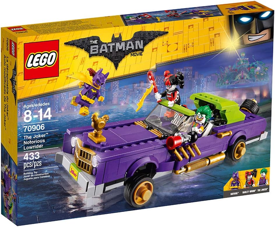 BATMAN Lego The Movie The Joker Notorious Lowrider Building Set 70906, Multi-colored, Medium