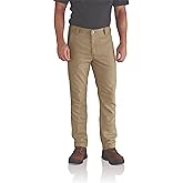 Carhartt Mens Rugged Flex® Straight Fit Canvas 5-Pocket Tapered Work Pant