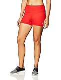Soffe Women's Rolldown Short, Red, X-Large