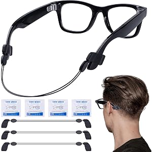 Adjustable Eyeglass Strap for Ray-Ban Meta Gen 2 Smart Glasses Accessories | for Ray-Ban Meta/Wayfarer/Skyler/Headliner & Oak
