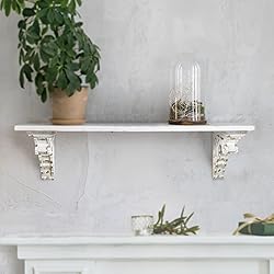 BIG FORTUNE Set of 4 Corbels for Shelves Wood