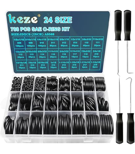 Danco O-Ring 3/8" Id. X 1/2" Od. X 1/16" Wall Nitrile Butadiene Rubber Polybag - O Ring Seals - Foto 4