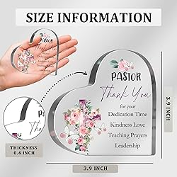 Pastor Thank You Gifts for Women Men, Pastor