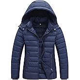 TDYPCI Women's Winter Coat Lightweight Waterproof Puffer Jacket - Quilted Short Down Coat for Women, Warm Winter Jacket