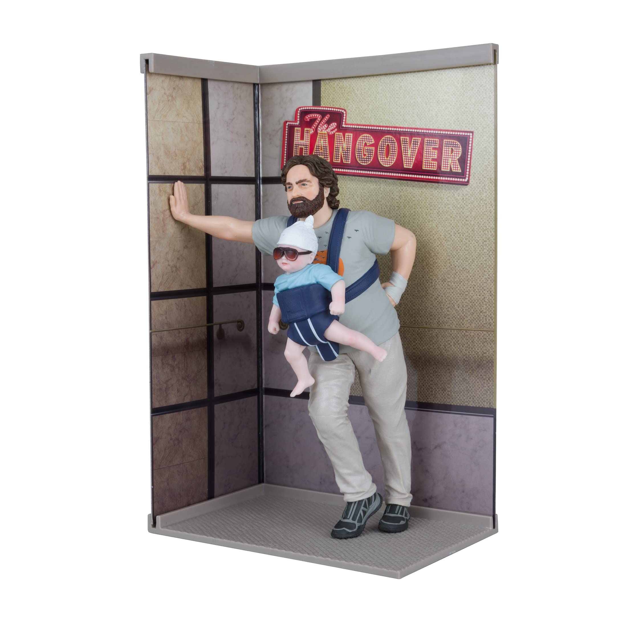Photo 1 of McFarlane Toys - WB 100: Alan Garner (The Hangover) Movie Maniacs 6in Posed Figure
