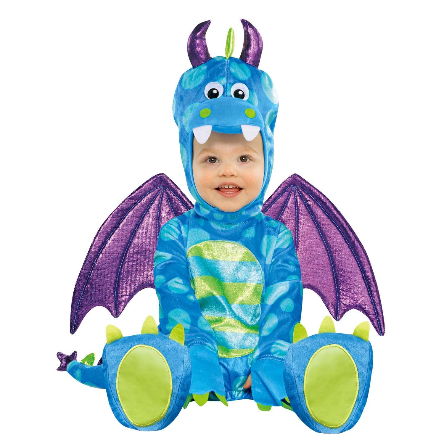 amscan 9908453 Childs Little Dragon Fancy Dress Costume (2-3 years)