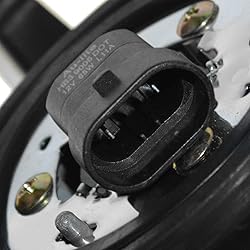 TRQ 2 Piece Headlight Assembly Set Driver