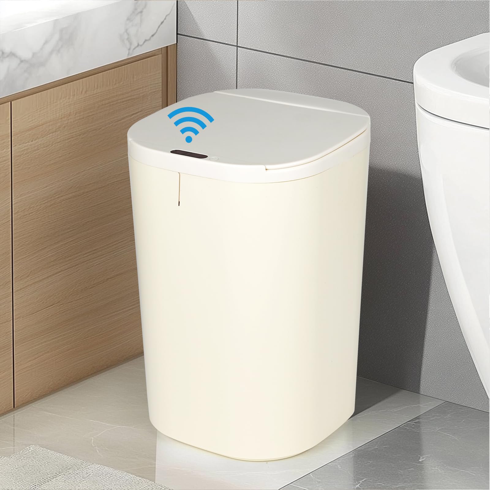Mua Dreamhigh 20L Mülleimer Mit Sensor, Sensor Mülleimer mit Deckel, Elektrischer Mülleimers Luftdichter, Automatischer Mülleimer IPX5 Wasserdicht für Schlafzimmer, Badezimmer, Küche, Büro (Weiß) trên Amazon Đức chính hãng 2026