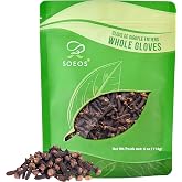 Soeos Whole Cloves, 4 oz | Gluten Free, Non GMO, Kosher, Great for Foods and Tea, Clove Pomander Balls &amp; Potpourri