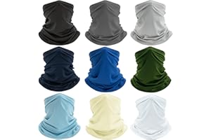 LILLBJORNEN Neck Gaiters for Men Women Cooling Face Cover Sun Protection Face Mask Summer Bandana Balaclava
