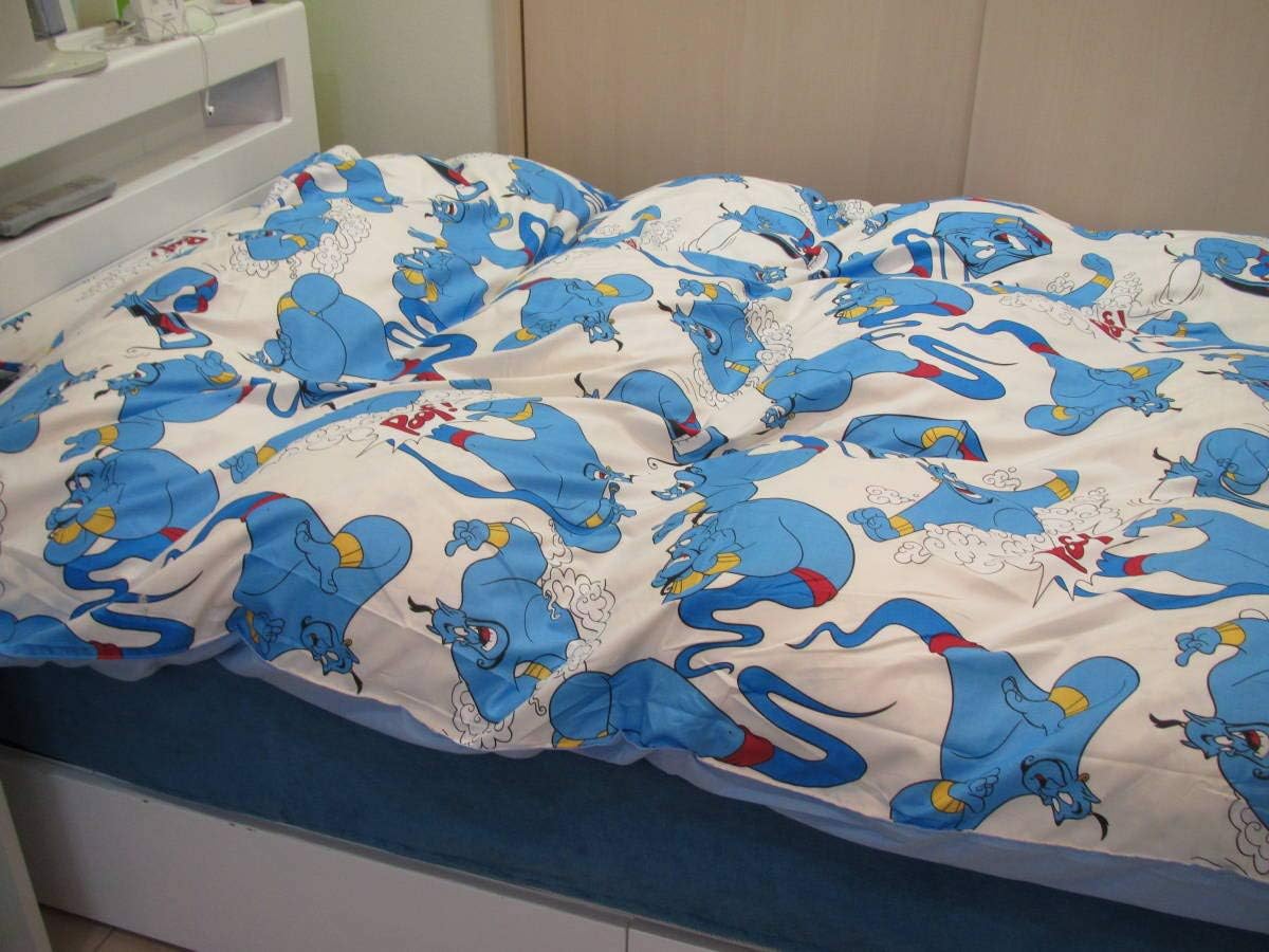 Amazon Co Jp ディズニー アラジン ジーニー 布団カバー マクラカバー バック 4点セット 敷布団 掛布団 シングル ホビー