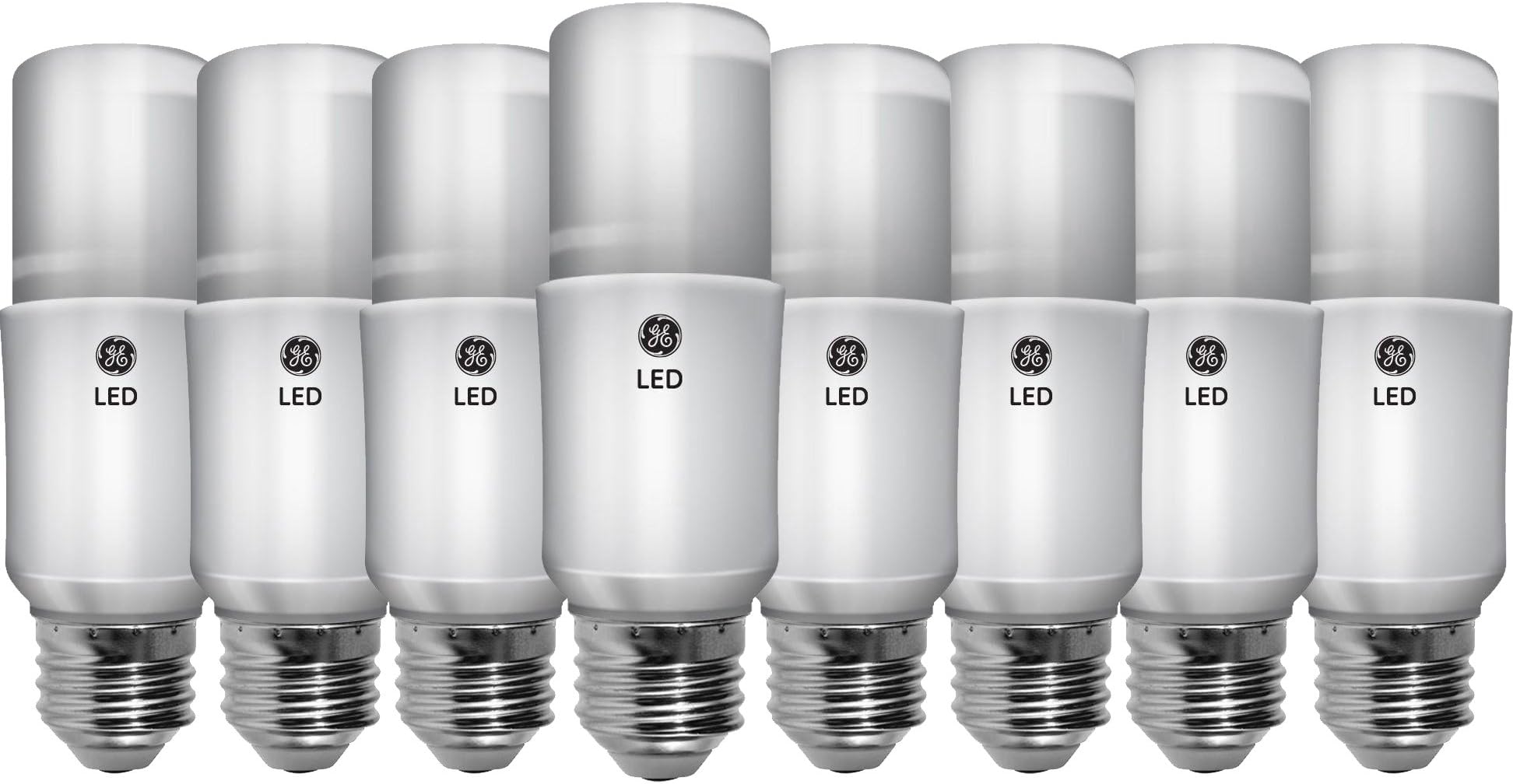 GE Lighting 97233 LED Bright Stik 9-Watt (60-Watt Replacement), 760-Lumen Light Bulb with Medium Base, Soft White, 16-Pack