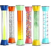 Special Supplies Liquid Motion Bubbler Toy Cool Tubes Colorful Hourglass Timer with Droplet Movement, Bedroom, Sensory Play for Home or School (Style 3)