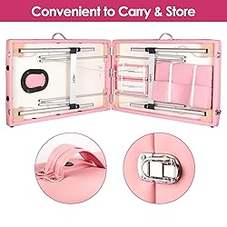 Masajeo Portable Lash Bed for Lash Extensions