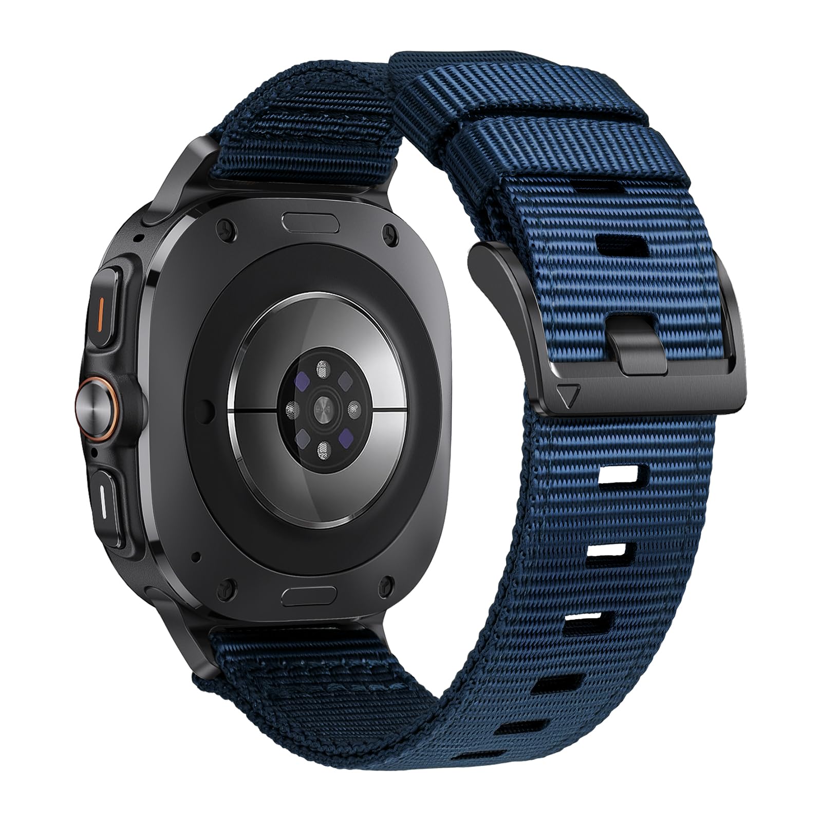 Photo 1 of Compatible with Samsung Galaxy Watch Ultra Bands 47mm, Rugged Nylon Band for Galaxy Watch Ultra 47mm(2025/2024), Adjustable Smartwatch Replacement band for Men