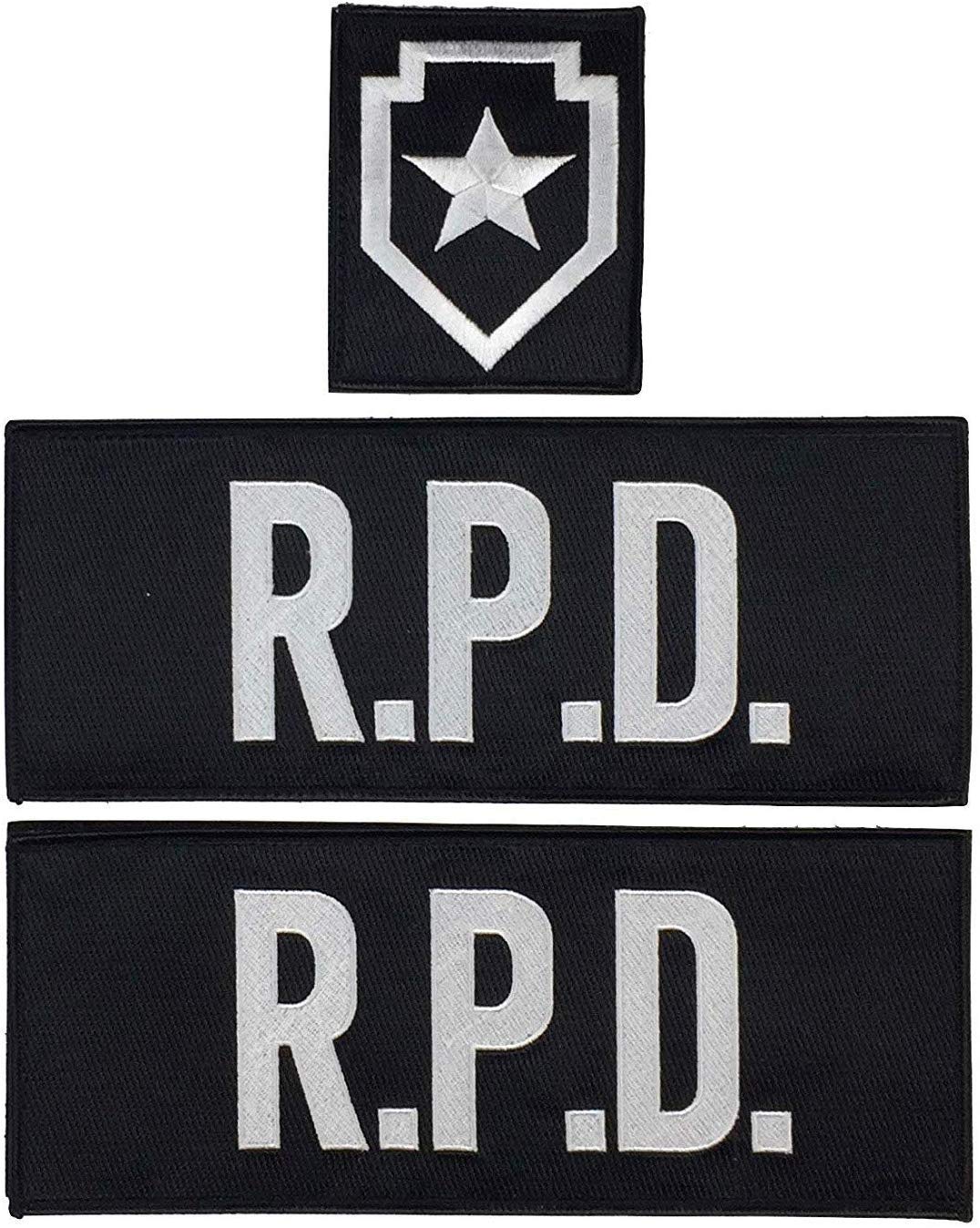 Super6props Raccoon City R.P.D. Patches for Tactical Vest 3 Pack Combo
