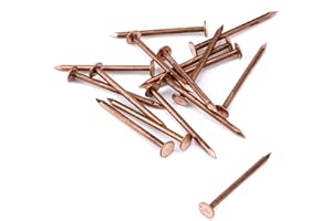 MY MIRONEY 15 Pack 2 Inch Copper Nails Solid Copper Nail Spikes for Slating & Roofing