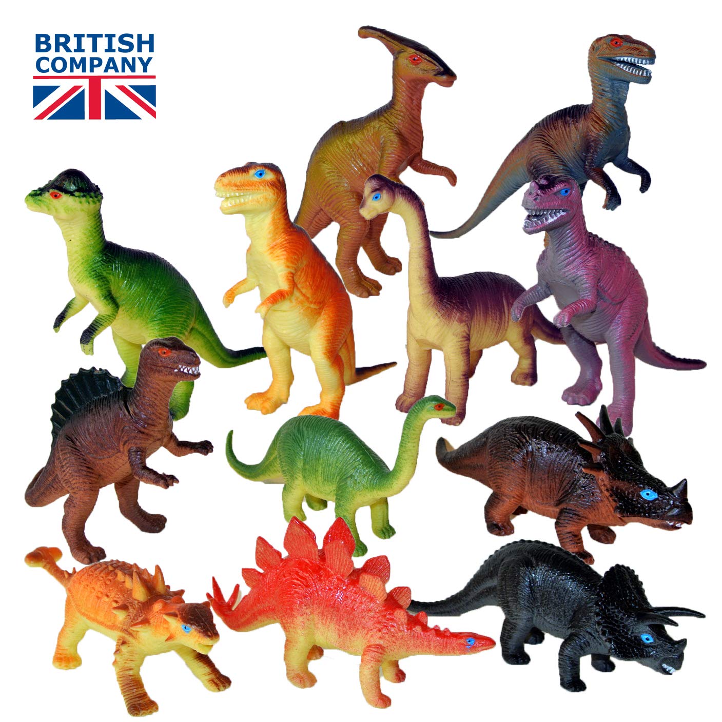 plastic dinosaurs