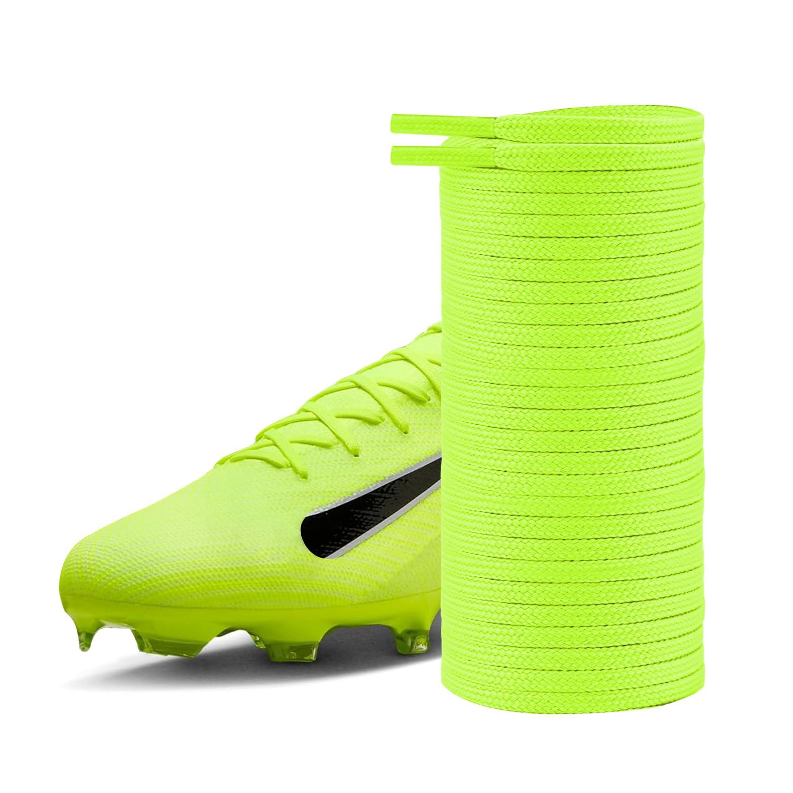 UamGlsob 5/32''(4mm) Soccer Shoe Laces for Soccer