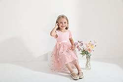 Toddler Girl Tulle Dress Summer Ruffle Sleeveless