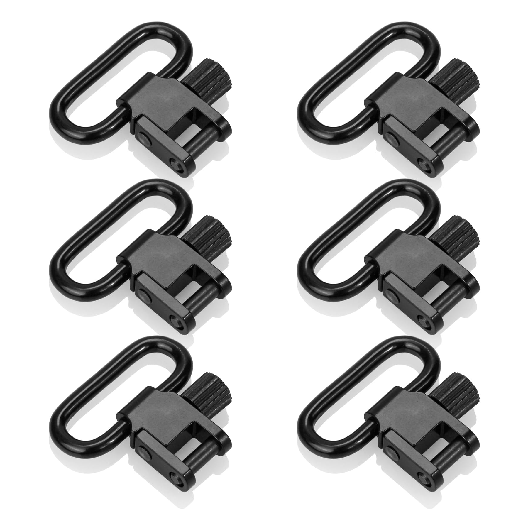 VicBre 6 PCS Metal Sling Swivels for Rifle Shotgun, 1 inch — image 1