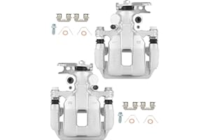 cciyu 19B7097 19B7096 Rear Left & Right Brake Calipers With Bracket For Honda For Accord 2013-2017