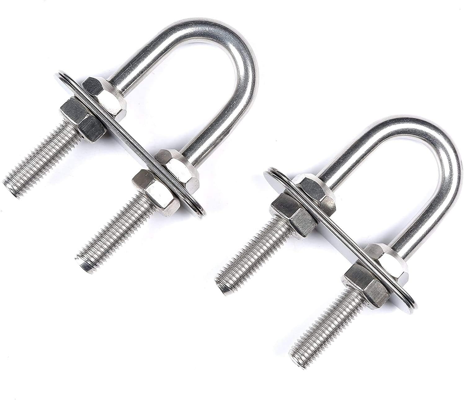 FUTURUP 3/8" Stock Boat Stern/Bow Tie Down Eye U Bolt