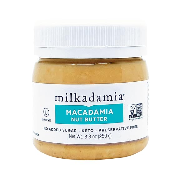 MILKADAMIA MACADAMIA NUT BUTTER, 250 GRAMS