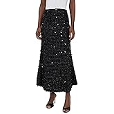 Bailey Rose Women's Black Maxi Skirt