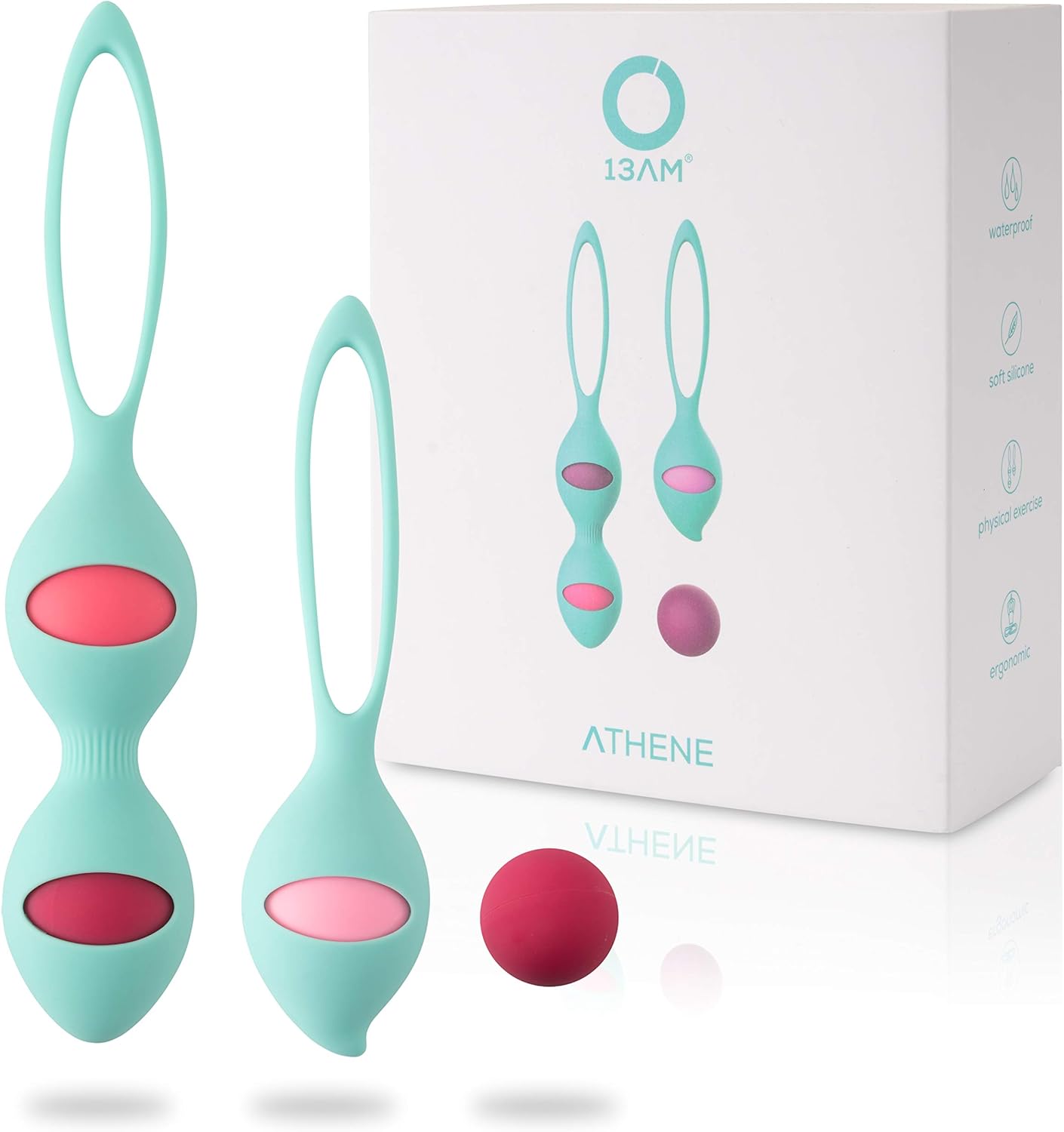 13AM Ejercitador Suelo Pélvico Set de Bolas Chinas Kegel Balls Para Mujeres Ejercitador 13AM Ejercitador Suelo Pélvico Set de Bolas Chinas Kegel Balls Para Mujeres Ejercitador