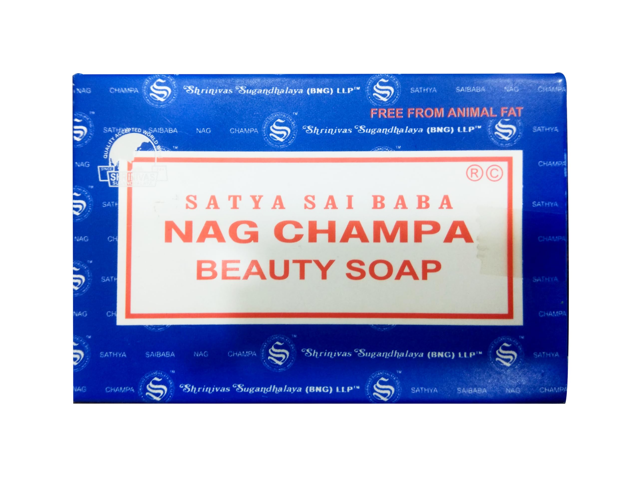Satya Sai Baba Nag Champa Beauty Soap 75g