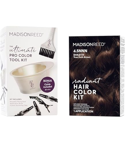 Amazon.com : Madison Reed Radiant Hair Color Starter Bundle