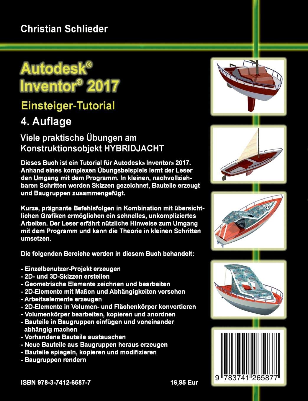 Autodesk Inventor 2017 Einsteiger Tutorial Hybridjacht