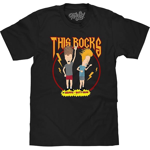 Amazon.com: Tee Luv Men's This Sucks Beavis and Butt-Head 90s