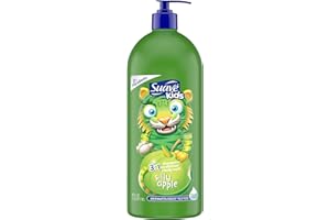 SUAVE HAIR Kids Silly Apple 3 In 1 Shampoo Conditioner body Wash, 40 Fluid Ounce