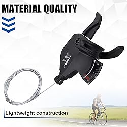 WEEROCK Bike Shifter Lever 6 Speeds Right Thumb