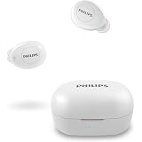 Philips T2205 In-ear True Wireless Headphones with IPX4 Splash Resistant,  Super-small Portable Charging Case, Built-in Microphone, Up to 12 Hours  (4+8) Playtime, Works with Voice Assistants, TAT2205BK : Electronics