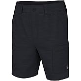 HUK Mens Next Level Pattern 7" Short, Quick-Drying Fishing Shorts for Men
