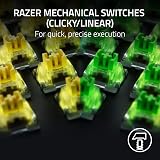 Razer BlackWidow V4 Green Switch Mechanical Gaming Keyboard UK Layout view 2