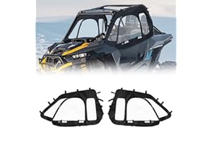 VEVOR Cab Enclosure Upper Doors, Compatible with Polaris RZR XP 1000/XP Turbo 2014-2023, Soft Upper Doors, Windproof Upgraded