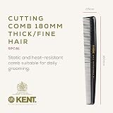 Kent SPC81 Barber Cutting Comb Coarse Fine Teeth Anti-Static Heat Resistant view 2