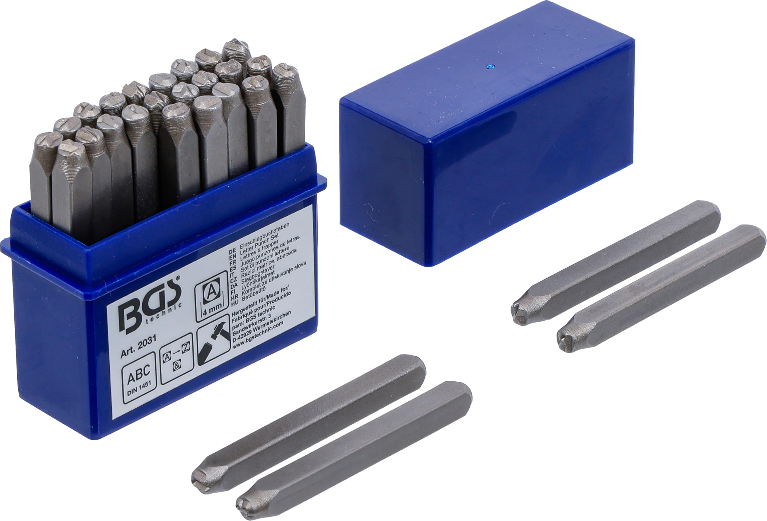 BGS 2031 | Letter Punch Set | 4 mm