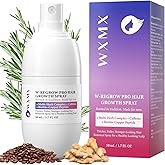 W-Regrow Pro Hair Growth Spray - with Rosemary, Biotin & Caffeine, Rosemary Hair Growth Water Spray Helps Prevent Hair Thinning & Hair Loss, Non-Greasy Scalp Spray 50ml Bottle (50 mL)