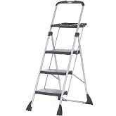 Cosco Max Steel Work Platform, Easy Fold One-Hand Lock, Convenient Project Trays, Stable &amp; Secure, ANSI Rated 225 lbs, 10 Year Warranty