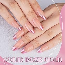 PrettyDiva Nail Powder Rose Gold Chrome Nail Powder