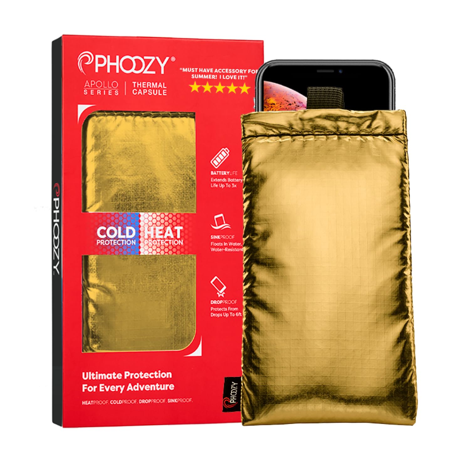 PHOOZY Thermal Phone Case - Apollo Series : Cell