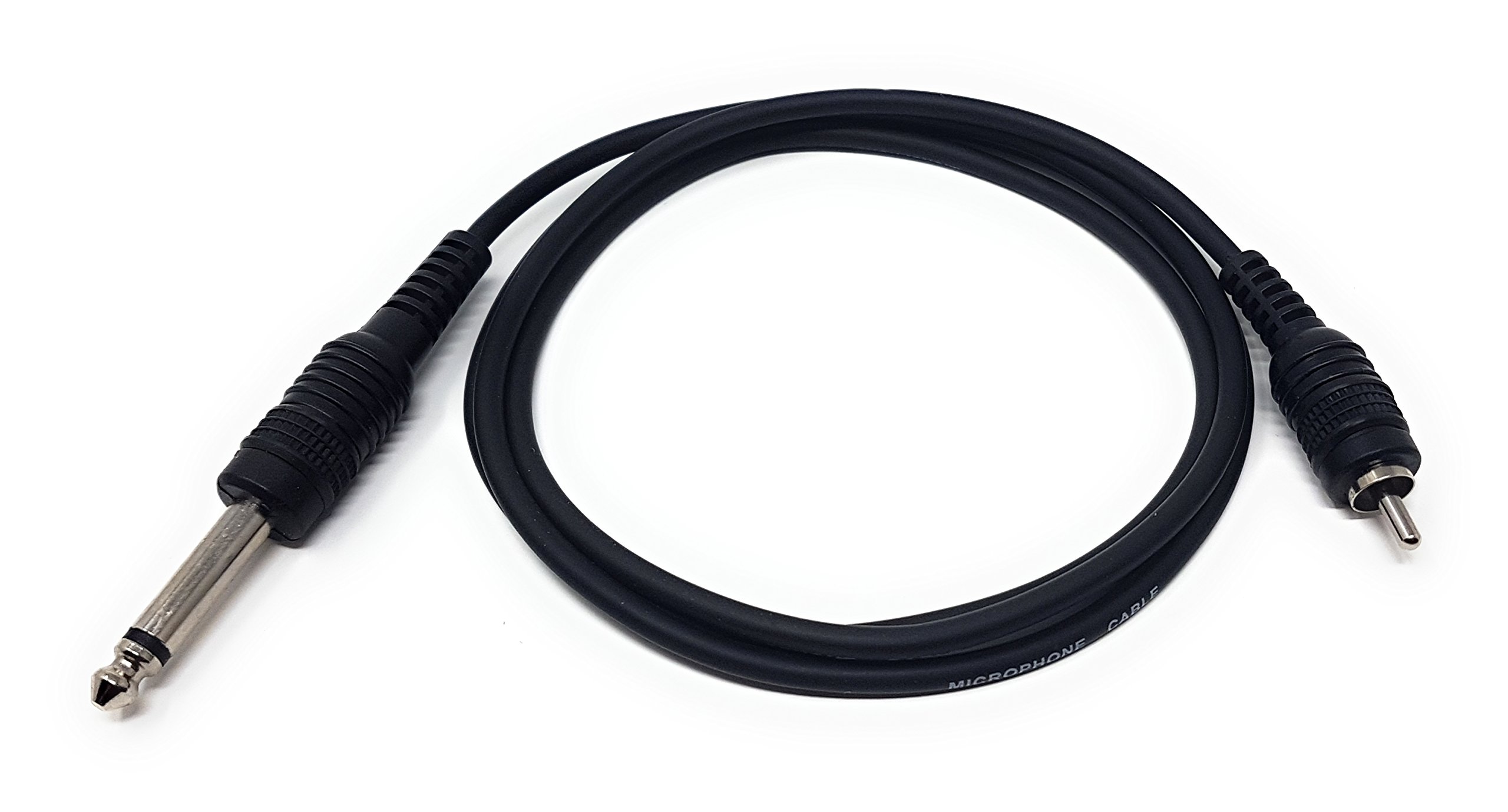 Maincore 1.2m Long 6.35mm 1/4 Mono Jack to RCA Phono Plug Single Audio Cable Lead (Available in 0.30m, 1.2m, 3m) (1.2m)