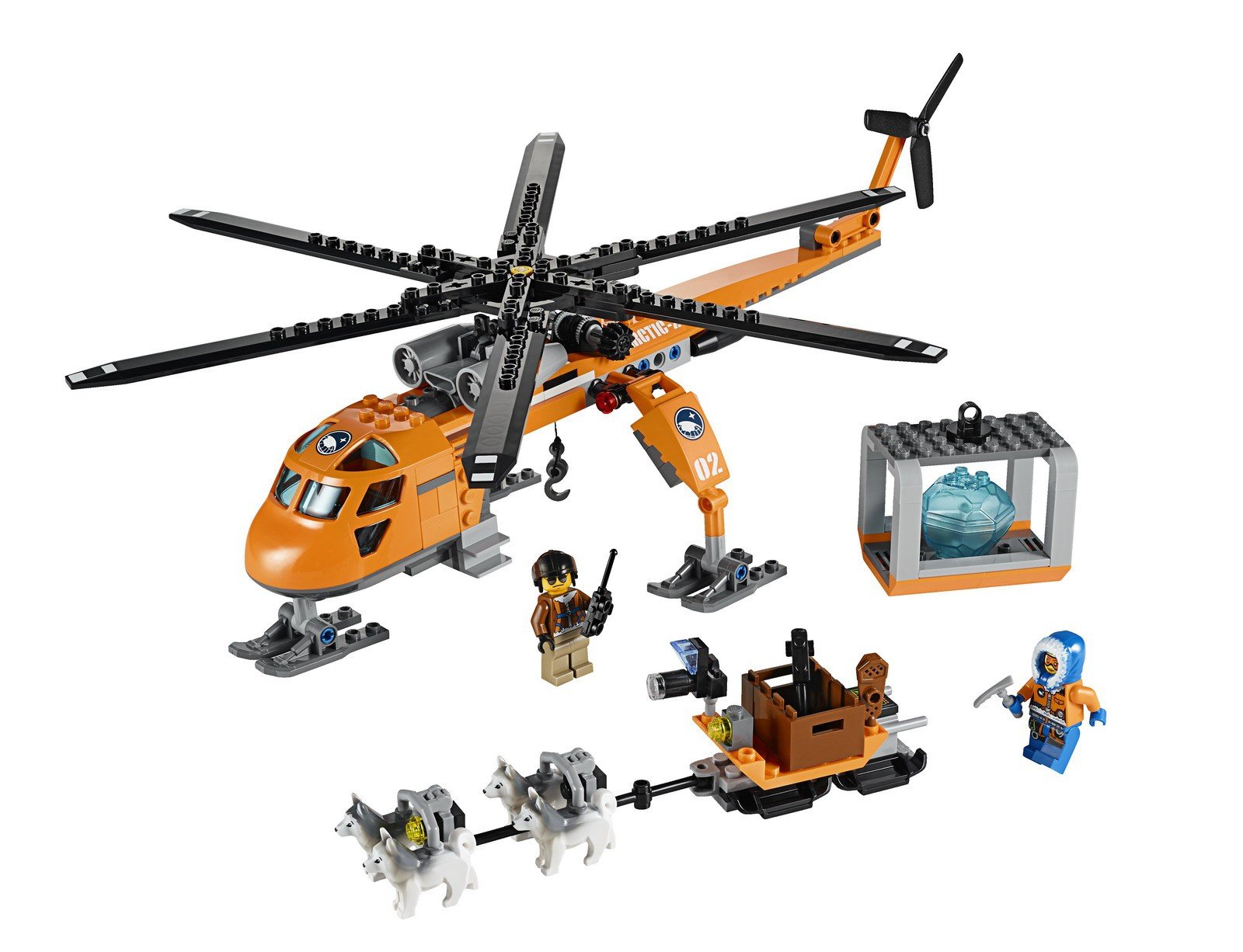 LEGO Arctic Helicrane City