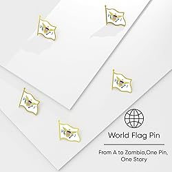 U.S. Virgin Islands Flag Lapel Pin - Enamel Metal
