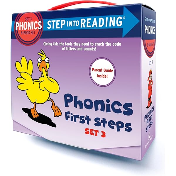 Amazon.com: Step into Reading Set 1 Phonics First Steps Box